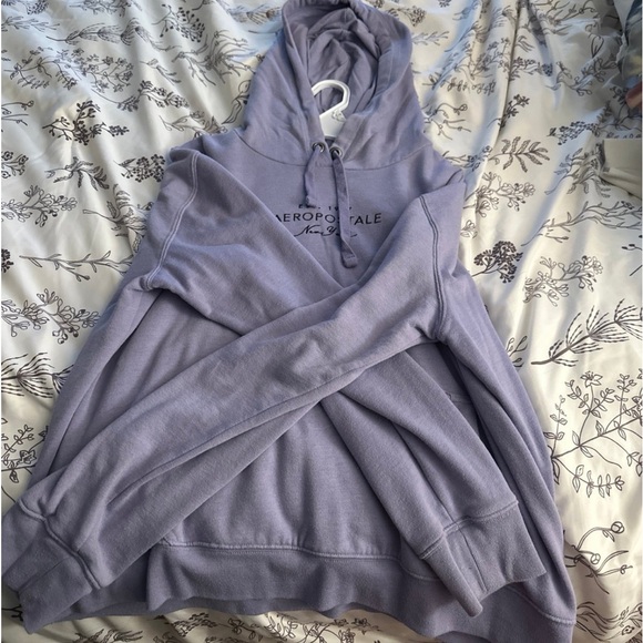 AEROPASTALE XL PURPLE HOODIE - Picture 1 of 4